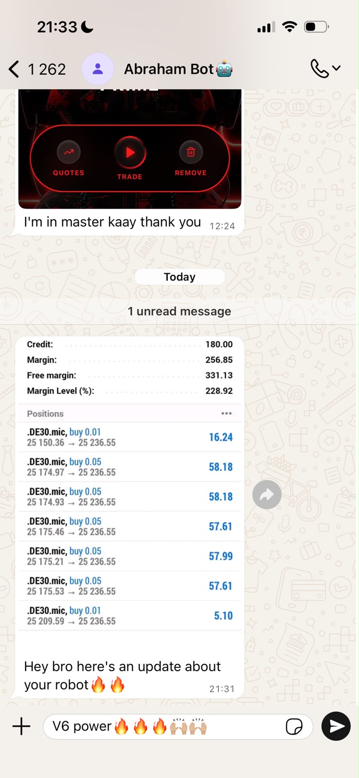Sphesihle — verified GERMA66 V6+ client result