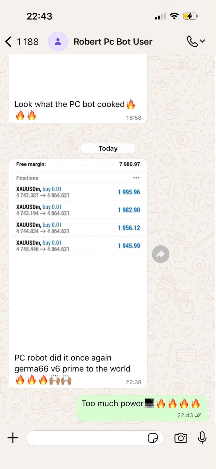 Abraham — verified GERMA66 V6+ client result